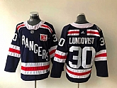 New York Rangers 30 Henrik Lundqvist Navy Adidas Stitched Jersey,baseball caps,new era cap wholesale,wholesale hats